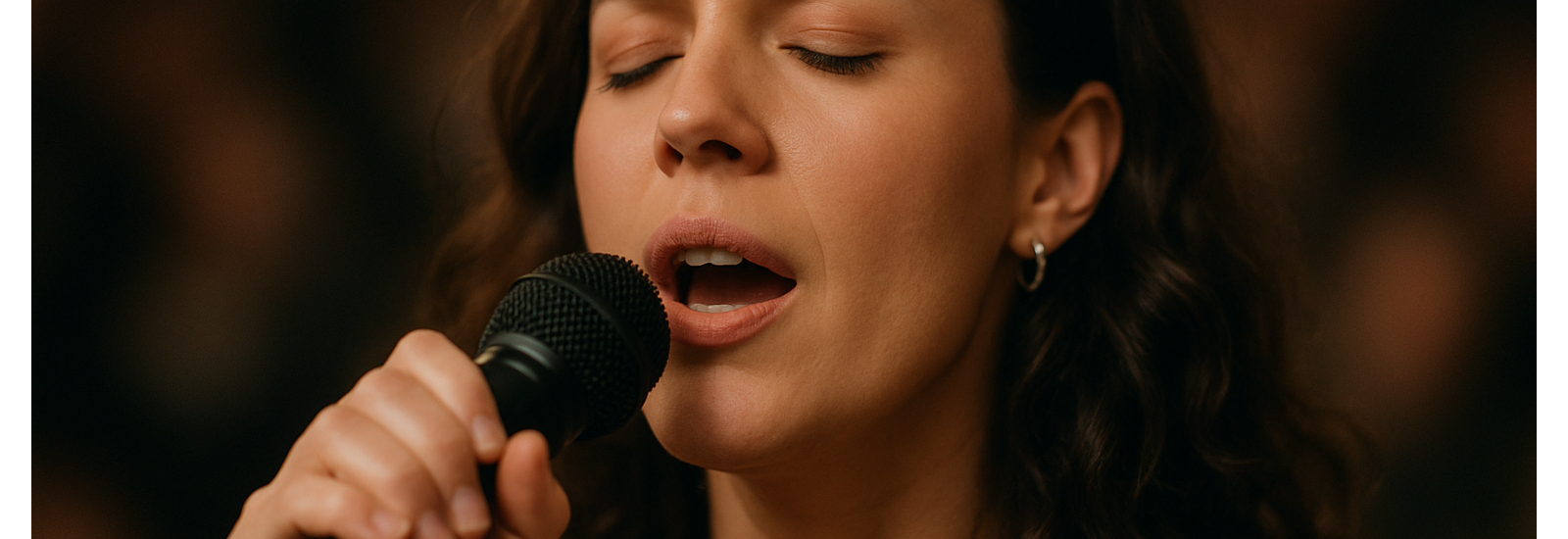 Woman singing, we need singers in Melbourne Florida 